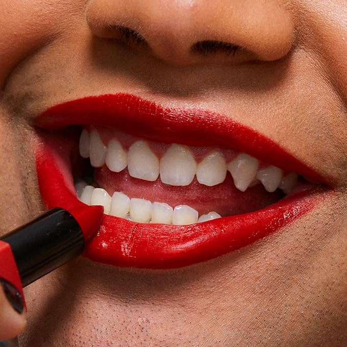 3INA MAKEUP The Lipstick 244 Mini Red Lipstick w Vitamin E Shea Butter to Nourish the Lips Travel Size Lip Colour - Image 4