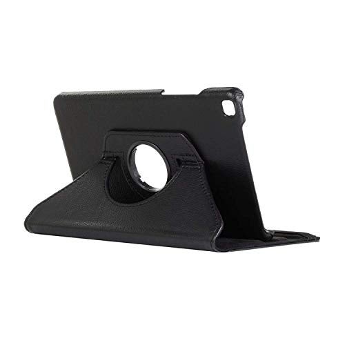 ABOUTTHEFIT 360 Degrees Rotate PU Leather Stand Flip Case Cover for Samsung Galaxy TAB A 2021 8.7" inch SM-T220 / T225 (Black) - Image 4