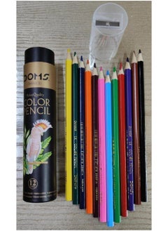 Doms colors: 12 colors with a sharpener / distinctive round shape - pzsku/Z0CC774C6C8AB6FBC1AD5Z/45/_/1730784992/aac1e99b-c158-4ad2-9151-d9b560331d2b