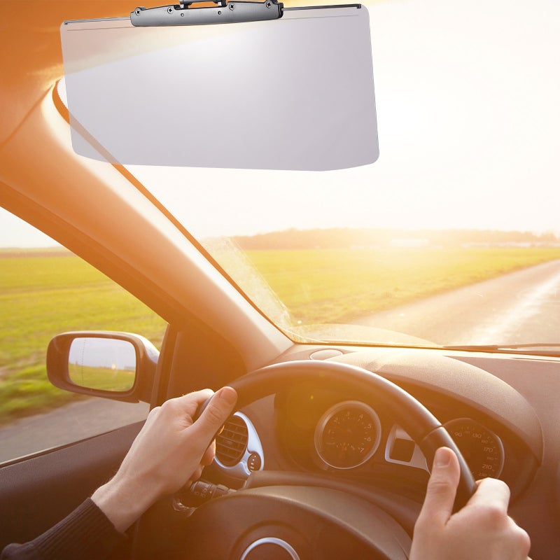 🚗 واقي شمس للسيارة قابل للتعديل لمنع الوهج وتحسين تجربة القيادة بأمان - Image 1