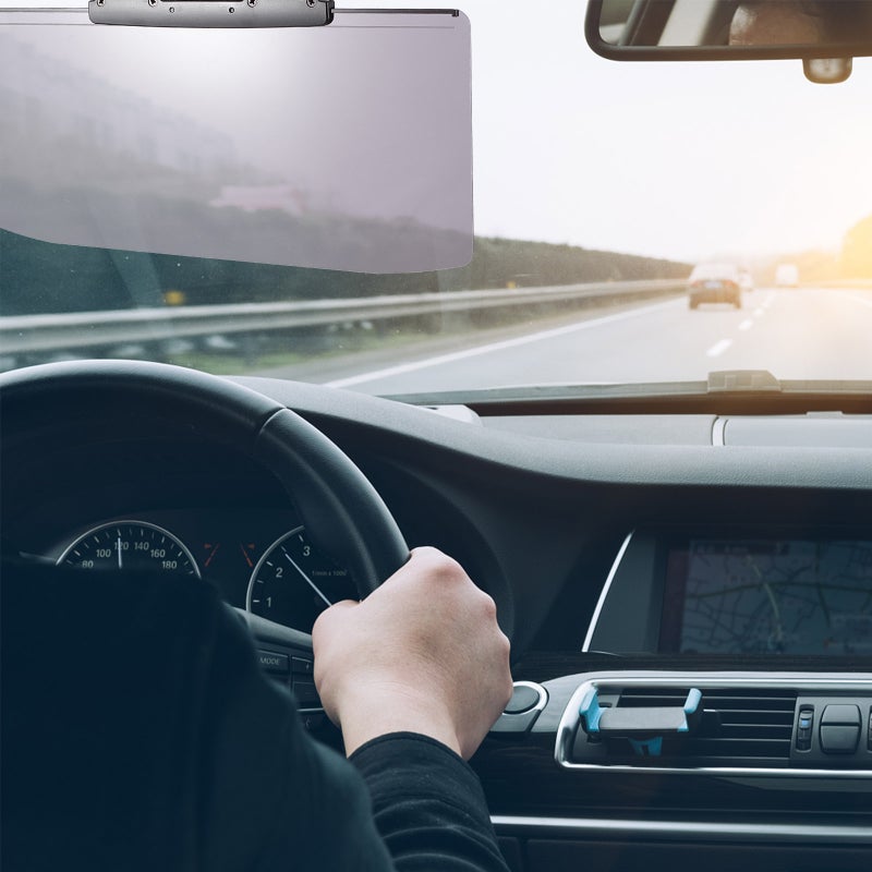 🚗 واقي شمس للسيارة قابل للتعديل لمنع الوهج وتحسين تجربة القيادة بأمان - Image 4