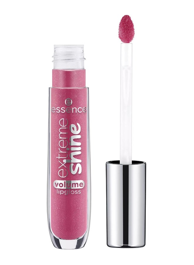 Essence Extreme Shine Volume Lipgloss | Glazed Berry | High Shine Non Sticky Finish | Plumping Effect for Full Lips | Vegan Cruelty Free | Long Lasting Glossy Lip Colour (Pack of 1) Glazed Berry - Image 1