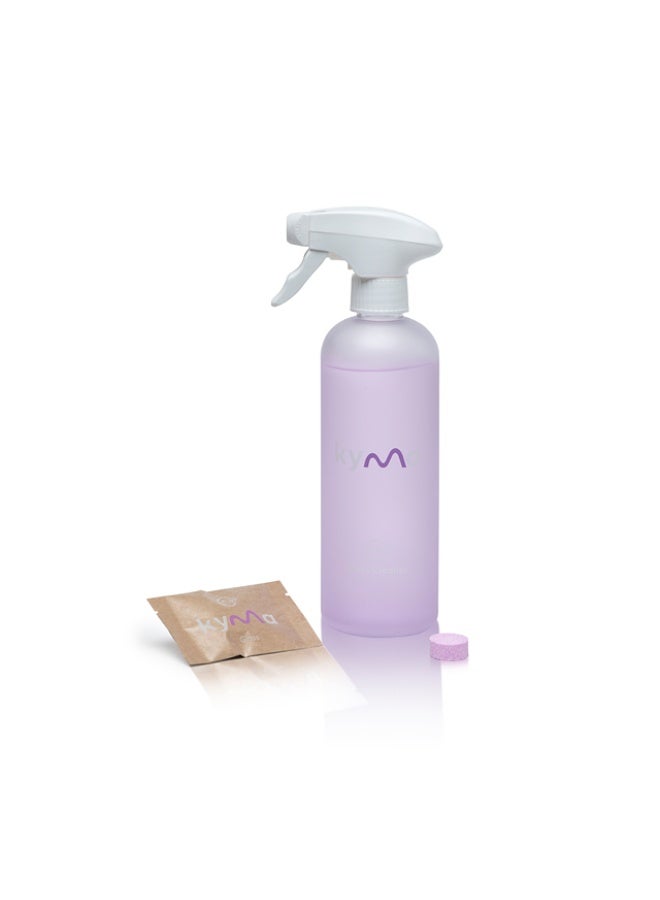 Glass Cleaner Kit, Wildflower 500ml - 1 Bottle & 1 Refill, UAE