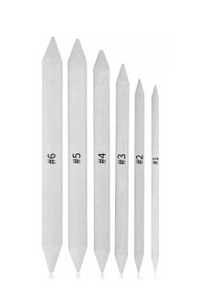 HAKIM'S HAKIMS Hs Paper Stump Set Of 6White 