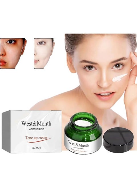 Whitening Cream, Magic Cream Foundation, Moisturizing Makeup Cream, Lazy Person Plain Face Cream, Moisturizes and Evens Skin Tone,Fades Blemishes- 30ml