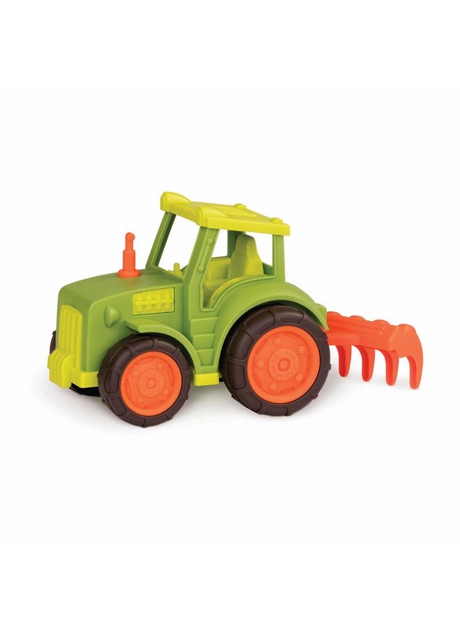 BATTAT Battat- Wonder Wheels- Tractor Toy With Rake - Developmental Farm Toy For Kids, Toddlers - Durable & Sturdy Toy Truck- Tractor - 1 year +  - Image 1