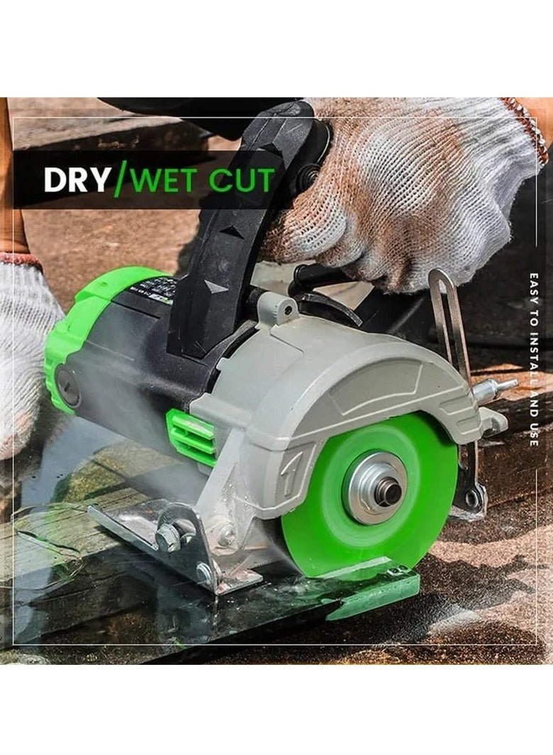 Glass Cutting Disc, Diamond Tile Blade Cutting Wheel Porcelain Saw Super Thin 4 for Smooth Cutting, Chambering, and Grinding of Glass, Jade, Crystal, and Bottles 7 Pcs - Image 4