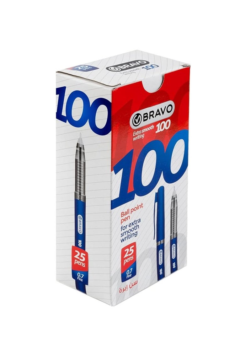 Bravo Ball Pen Bravo 100-25 Pen - Blue  - Image 1