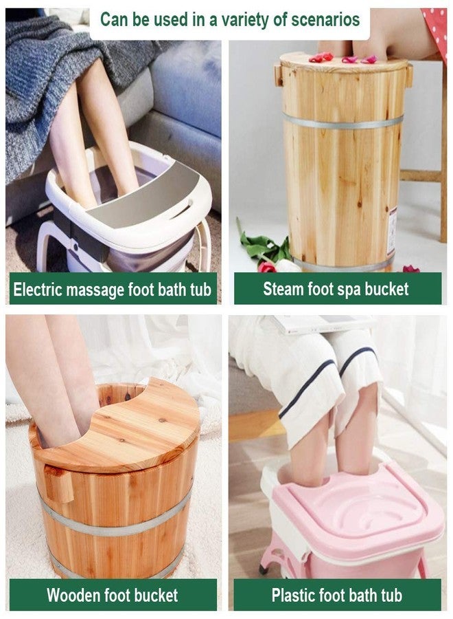 AMTOOCH 100bag Natural Mugwort Herb Foot Soak Wormwood Foot Bath Powder Spa Relax Massage艾草足浴泡脚 - Image 3