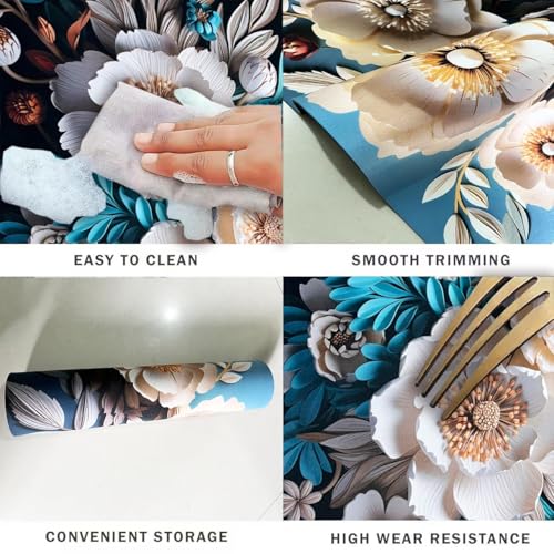 SKVM Water Absorbent mat for Bathroom Kitchen Floor Door Entrance Anti Slip for Floor Foot Anti Skid Bathroom Shower mat (Design 16) - Image 4