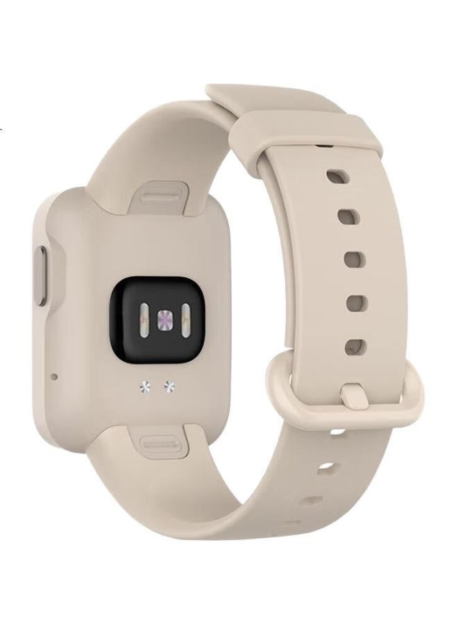 Kmaxai Compatible Silicone Strap For Xiaomi Redmi Watch 2, Replacement Wristband For Xiaomi Redmi Watch 2, Dopamine Lite 2, Fresh Style, Ivory White - Image 3