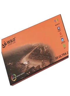 في & حول ساعة ذكية W&O X9 ULTRA 2 Series 9-برتقالي  - Image 3