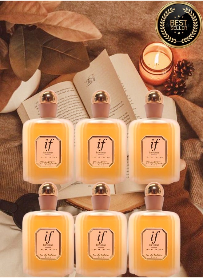 سوريل فونتانا 6 قطع عطر ايف سوريل فونتانا 100 مل  - Image 1