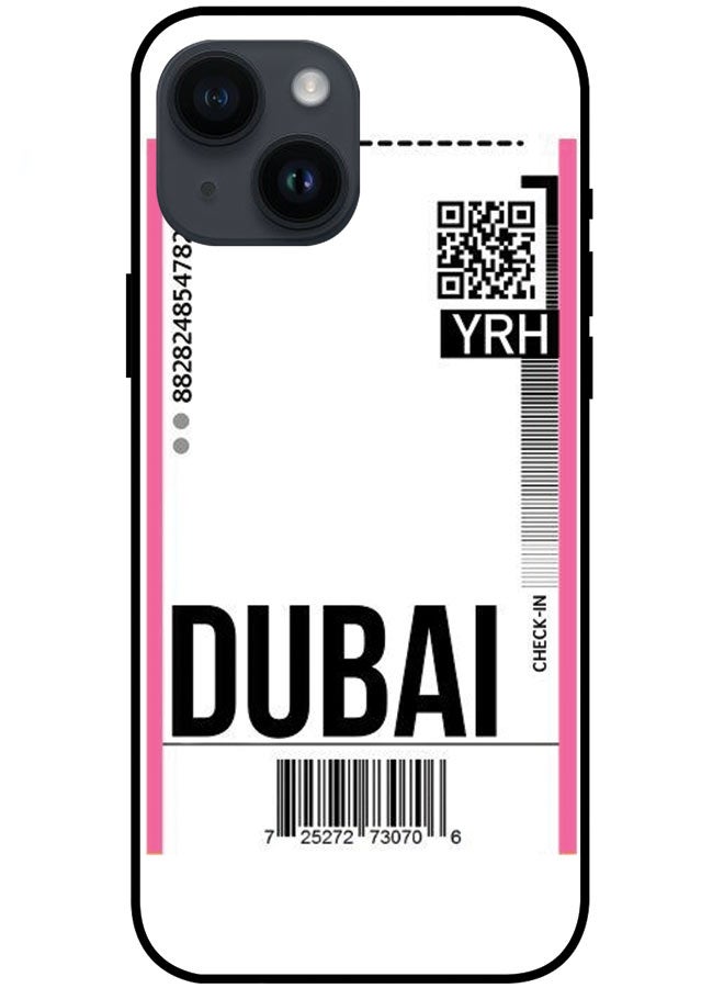 EYE CATCH Protective Case Cover For Apple iPhone 15 Plus Dubai Ticket - Image 1