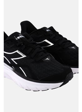 DIADORA Kids Girl Equipe Nucleo Wide Lace Up Shoes, Black Combo  - Image 2
