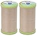 Coats 2-Pack Bundle  & Clark Dual Duty Plus Hand Quilting Thread 325yds Ecru s960-8030 - Image 2