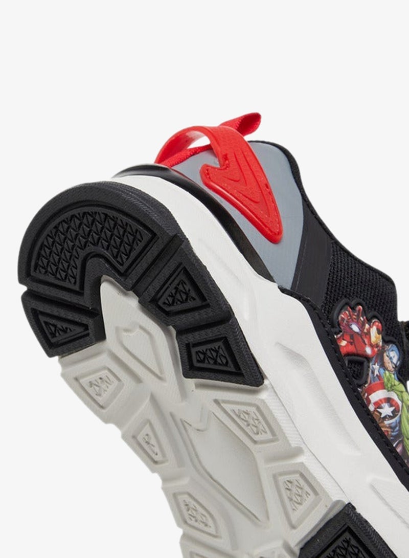 MARVEL Boys Avengers Detail Sneakers with Hook and Loop Closure - Image 5