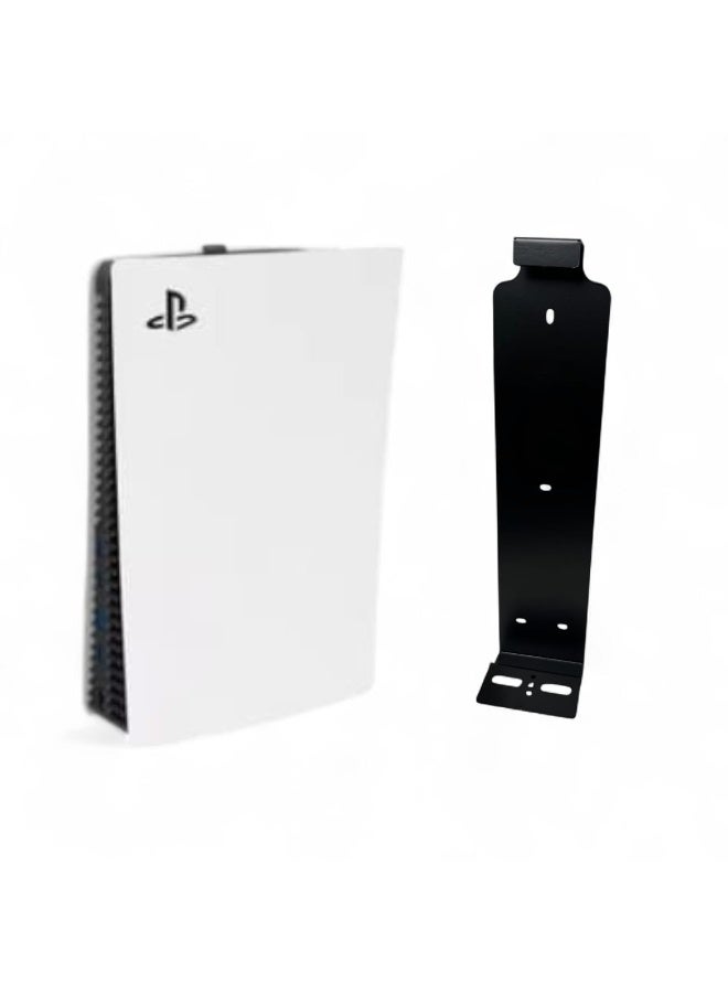 .PS5 Wall Stand – For the Fat Digital and Disc Editions – Durable Material – Professional and Easy Installation with Included Mounting Accessories - Image 1