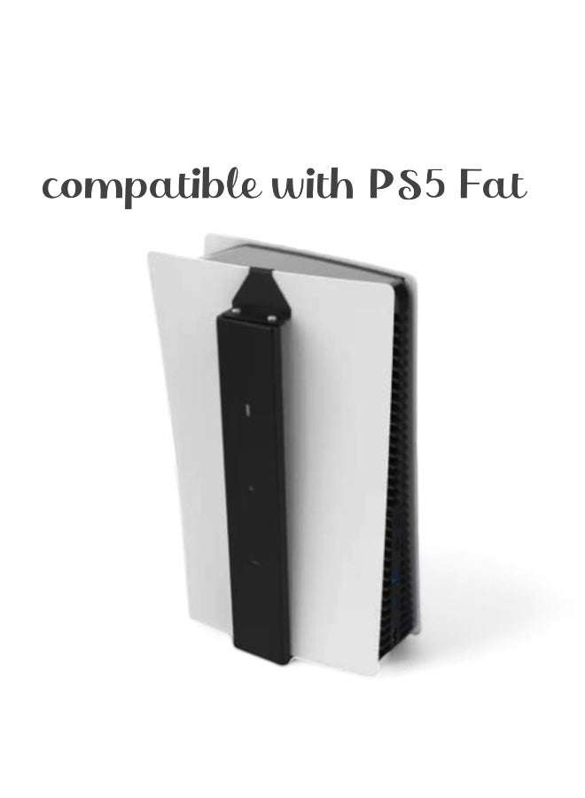 .PS5 Wall Stand – For the Fat Digital and Disc Editions – Durable Material – Professional and Easy Installation with Included Mounting Accessories - Image 5