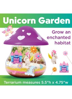Creativity for Kids Creativity for Kids Plant and Grow Unicorn Forest: Terrarium Kit for Kids, Unicorn Toys and STEM Kits for Kids, Arts and Crafts for Girls Ages 6-8+  - Image 2