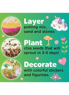 Creativity for Kids Creativity for Kids Plant and Grow Unicorn Forest: Terrarium Kit for Kids, Unicorn Toys and STEM Kits for Kids, Arts and Crafts for Girls Ages 6-8+  - Image 4