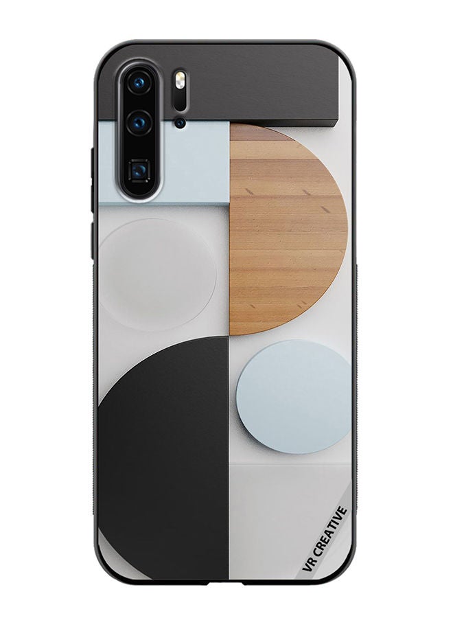VR CREATIVE Protective Case Cover For Huawei P30 Pro Abstract Design Multicolour - Image 1