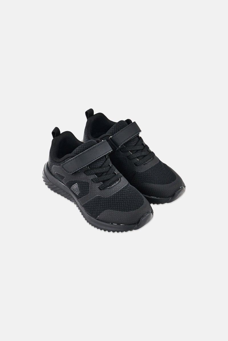 RBX Toddlers Boy Velcro Closure Shoes, Black - Image 3
