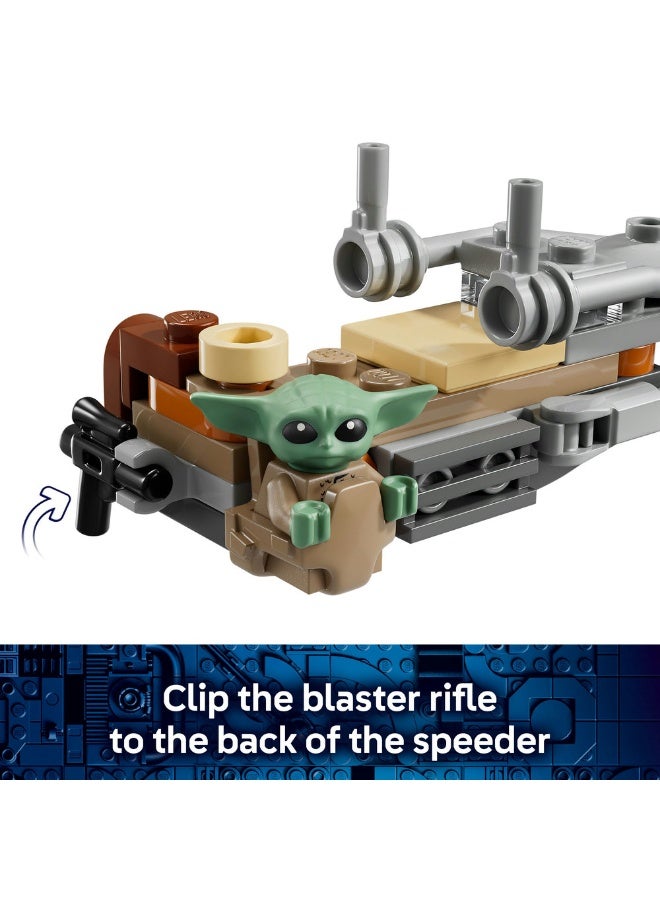 LEGO Star Wars The Mandalorian & Grogu’s Speeder Bike 75436 (Age 6+, 58 Pieces) - Image 4