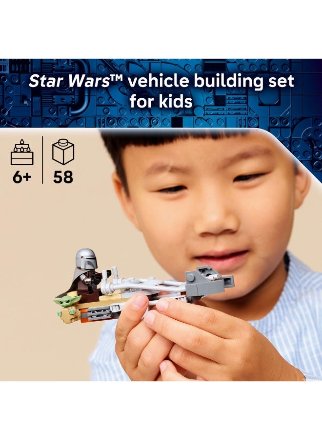 LEGO Star Wars The Mandalorian & Grogu’s Speeder Bike 75436 (Age 6+, 58 Pieces) - Image 3