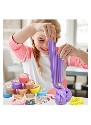 Butter Slime Set 10 Pack,Party Favours,Scented,Soft and NonSticky,Birthday Gifts for Girls and Boys,Stress Relieving Slime Bulk Ice CreamMouldFillers - view 5