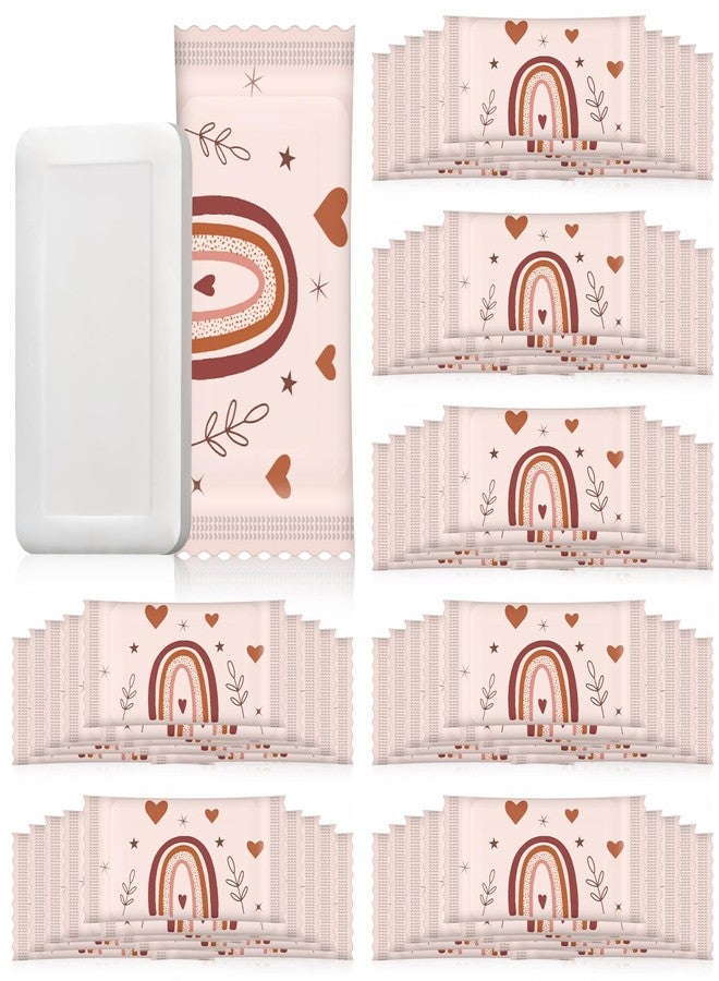 Kacctyen 200 Pcs 0.35 oz Mini Hotel Soap Bars Bulk Individually Wrapped Rainbow Hand Soap Bars Travel Size Toiletries for Hospitality Guest Holiday Rentals - Image 1