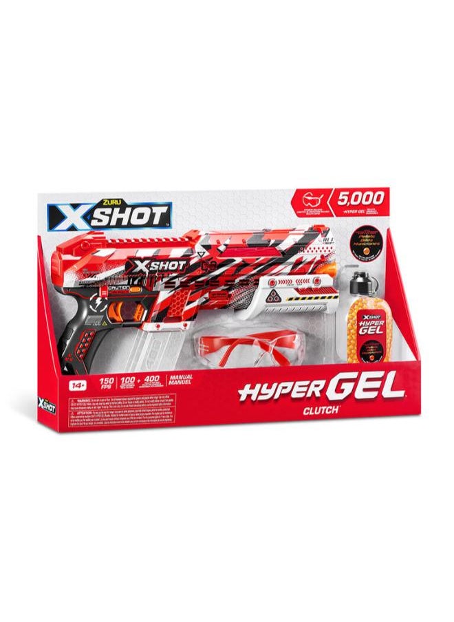 ZURU X-Shot Hyper Gel Clutch Blaster - 5000 Hyper Gel Pellets  - Image 2