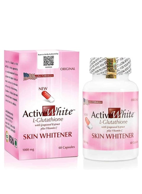 Active White Active White Glutathione 60 Capsules | Best Price Kuwait Active White Active White Glutathione 60 Capsules | Best Price Kuwait