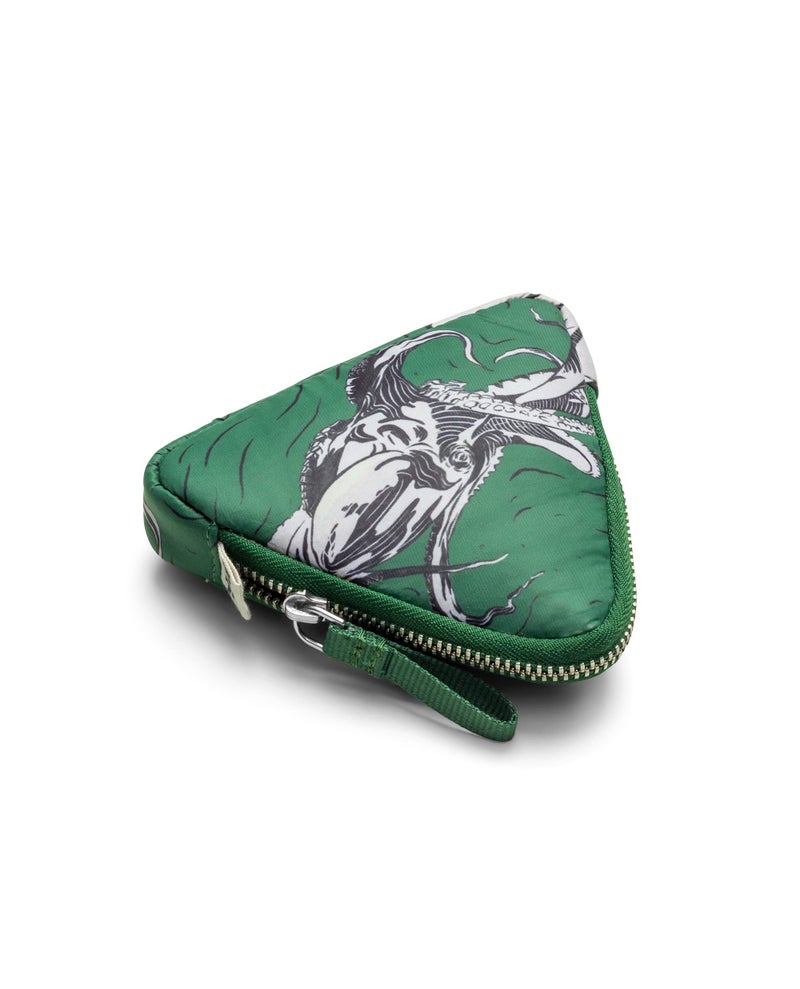 DailyObjects Easy Triangle Pouch | Crafted using Soft-Touch and Water-Repellent Polyester | Polyfill Cushioning Assures Scratch-Free Security | Comes with an O-Ring to Attach Keys, Charms or Wristlets - Image 3