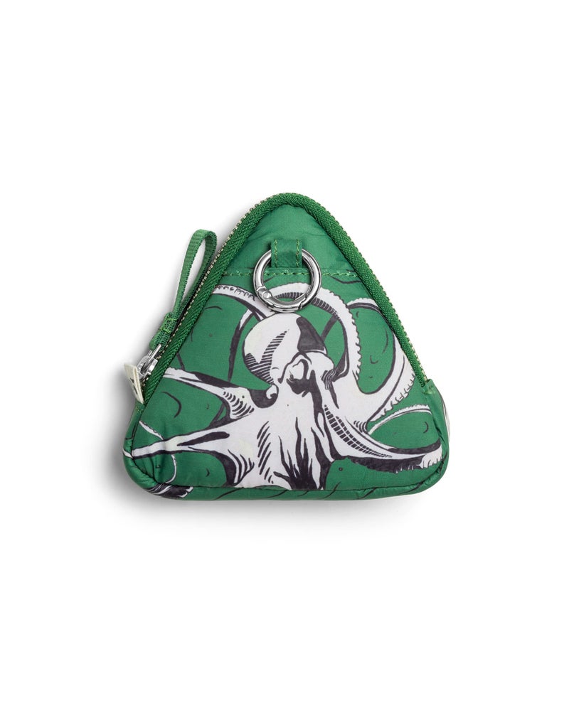 DailyObjects Easy Triangle Pouch | Crafted using Soft-Touch and Water-Repellent Polyester | Polyfill Cushioning Assures Scratch-Free Security | Comes with an O-Ring to Attach Keys, Charms or Wristlets - Image 2