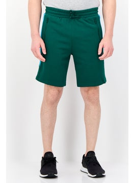 Adidas Men Sportswear Fit Basketball Shorts, Green  - Image 1