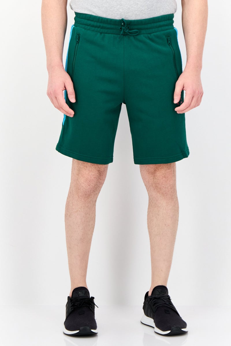 Adidas Men Sportswear Fit Basketball Shorts, Green - Image 1