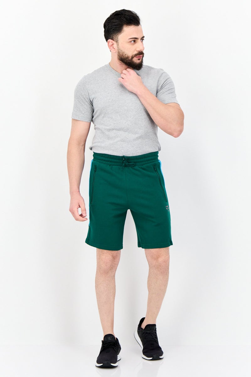 Adidas Men Sportswear Fit Basketball Shorts, Green - Image 4