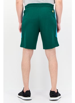 Adidas Men Sportswear Fit Basketball Shorts, Green  - Image 3