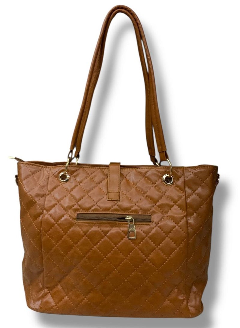 Brown Crossbody & Shoulder Handbag for Women - Image 2