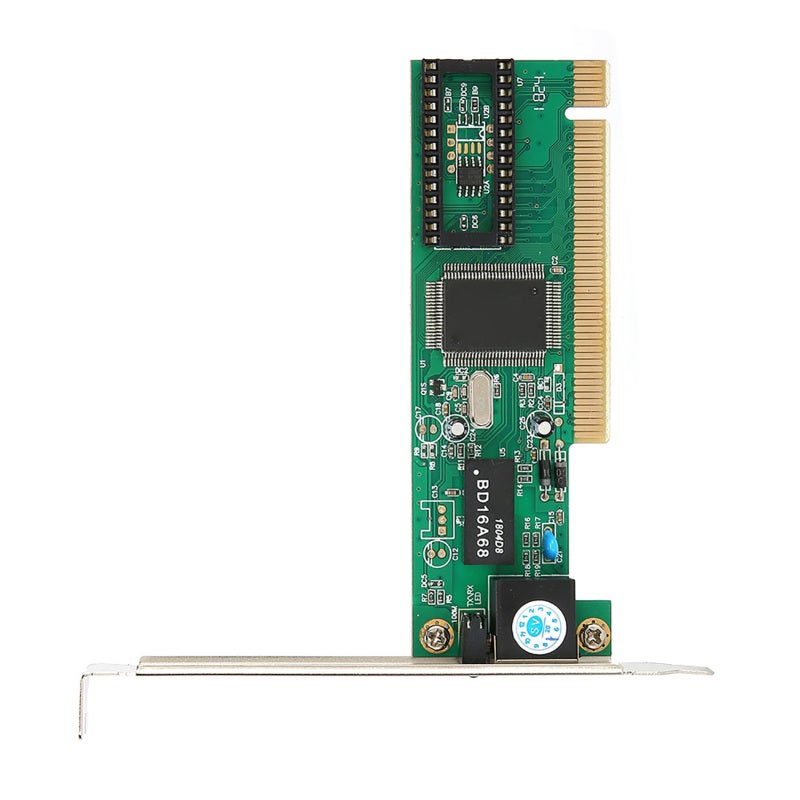 Pci Ethernet Card: 10/100mb Lan Card Plug And Play - Multi-OS Compatible Network Adapter For Desktop Home Office Network Building - Image 4