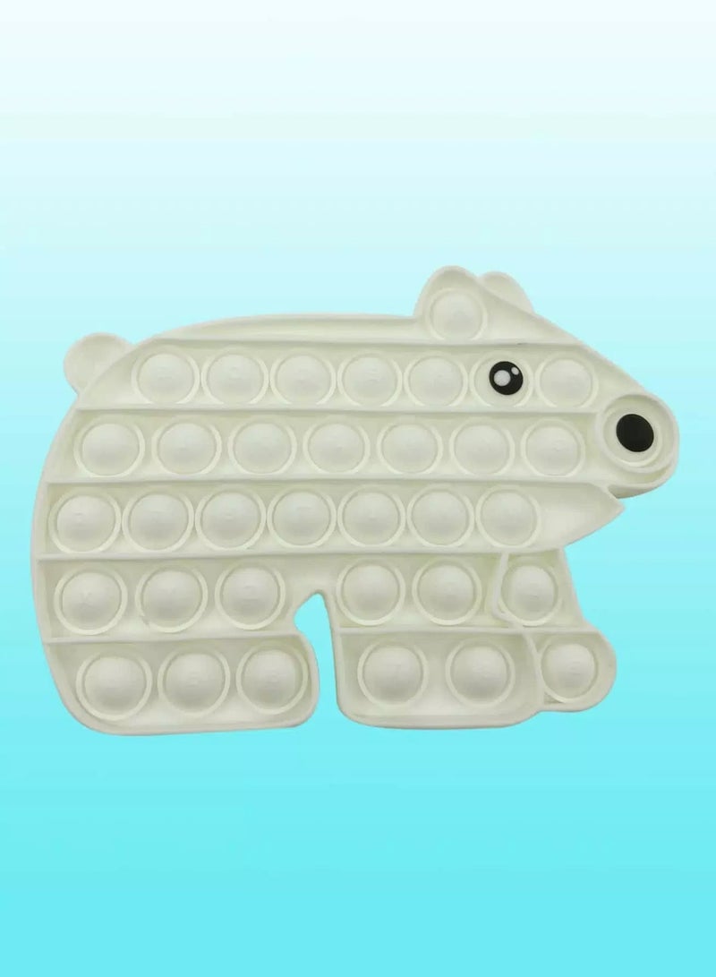Generic 1pc Bear Shaped Random Color Push Pop Bubble  - Image 1