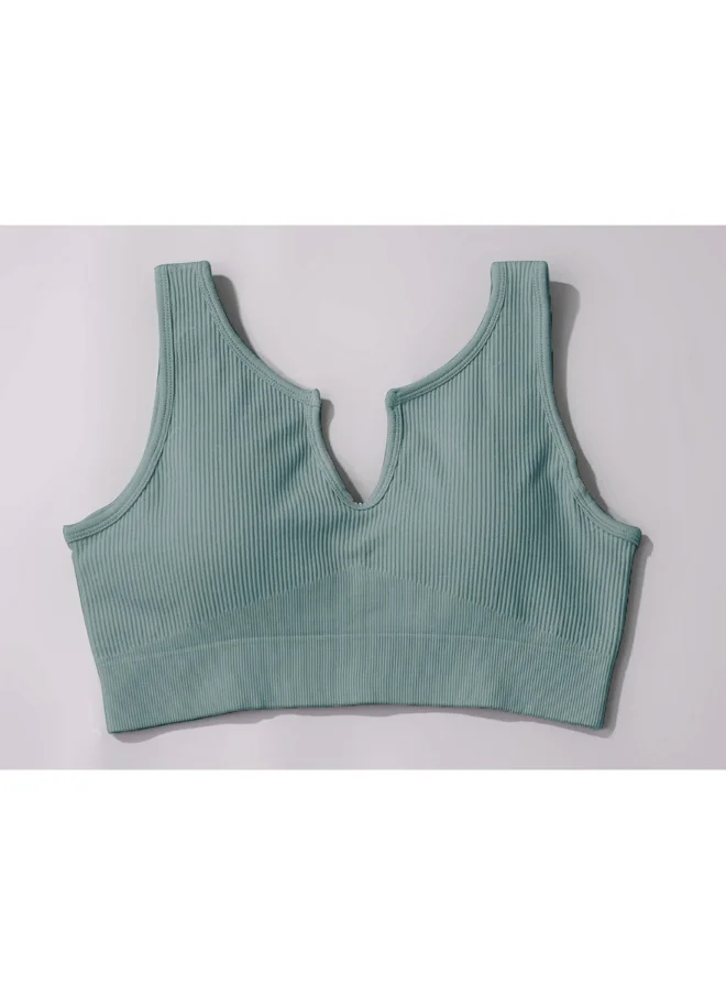 KAWN.YOGA KAWN YOGA Womens U Back Sports Bra - Padded Low Impact Workout Yoga Bra with Removable Built in Bra