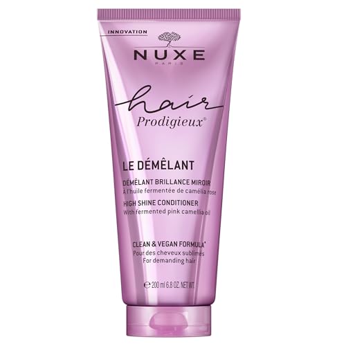 NUXE Hair Prodigieux High Shine Conditioner. Nourishing Detangler to Intensify Hair Shine & Smoothness. For Soft, Shiny Hair. Silicon Free, 6.8 Fl Oz - Image 1