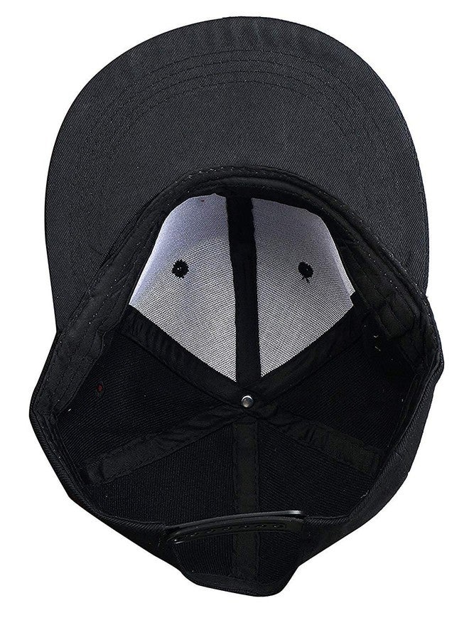 JMP Zeki Boy's Crocodile Snapback Hip Hop Cap (Black, Free Size) - Image 3