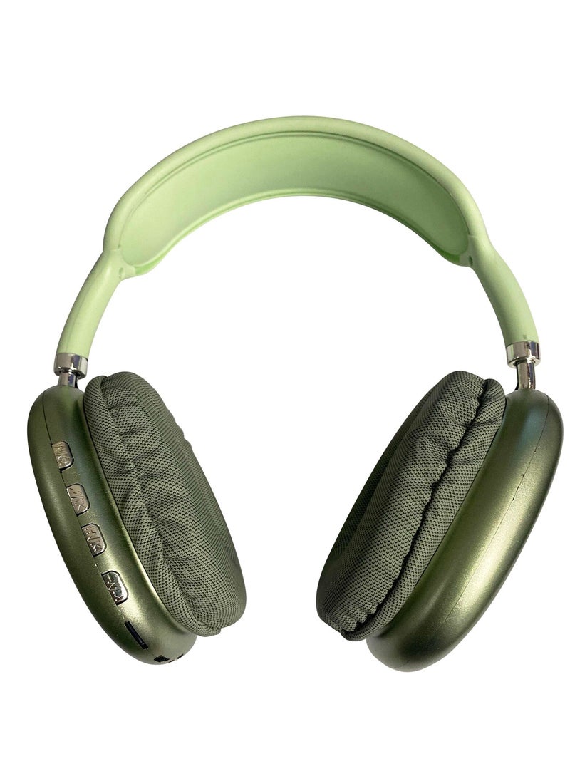 Generic - P9 Gaming Wireless On Ear Headphone Colorful BT Macron Pods Max - Image 1