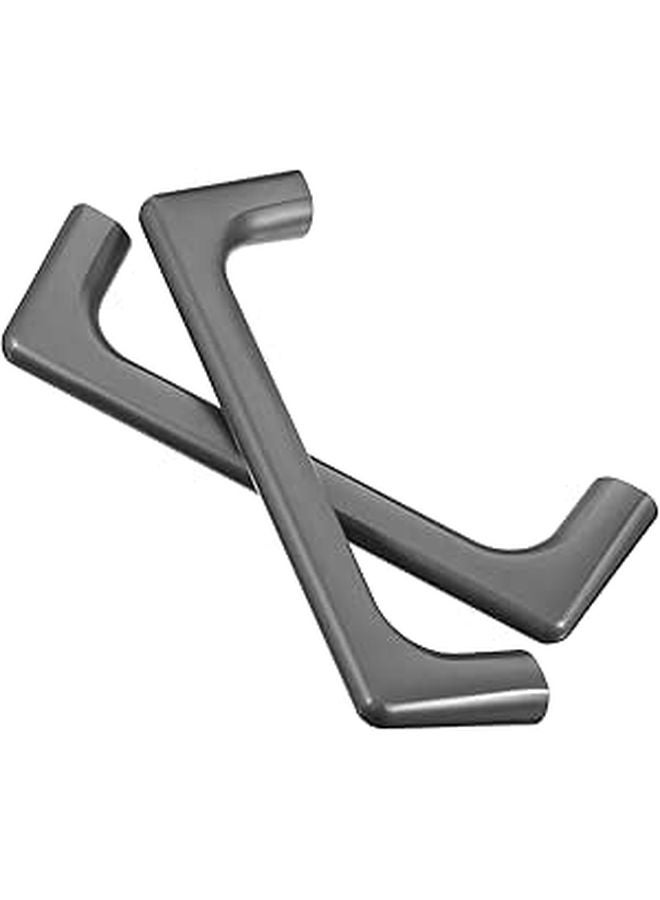 Nordic Style Brushed Gold Cabinet Pull Handles 96mm Hole Spacing Pearl Gray Drawer Pulls - Image 1
