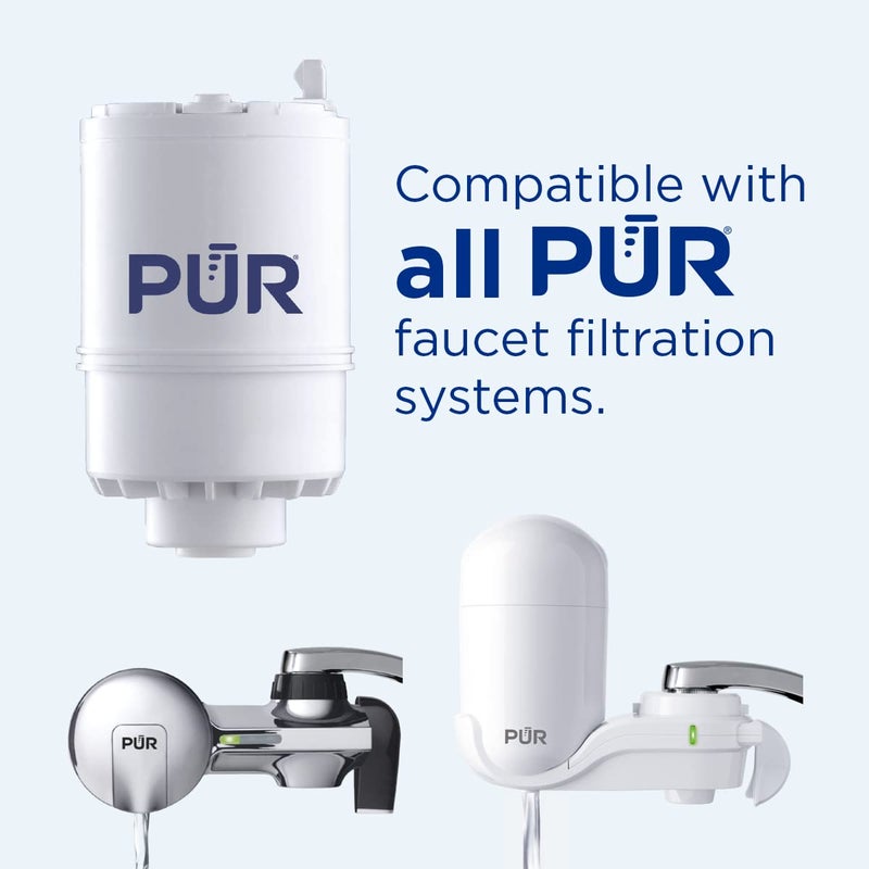 Pur فلتر استبدال تركيب صنبور PUR 1-Pack - تصفية قوية حقيقية 2 في 1 مع إزالة الرصاص - Image 3