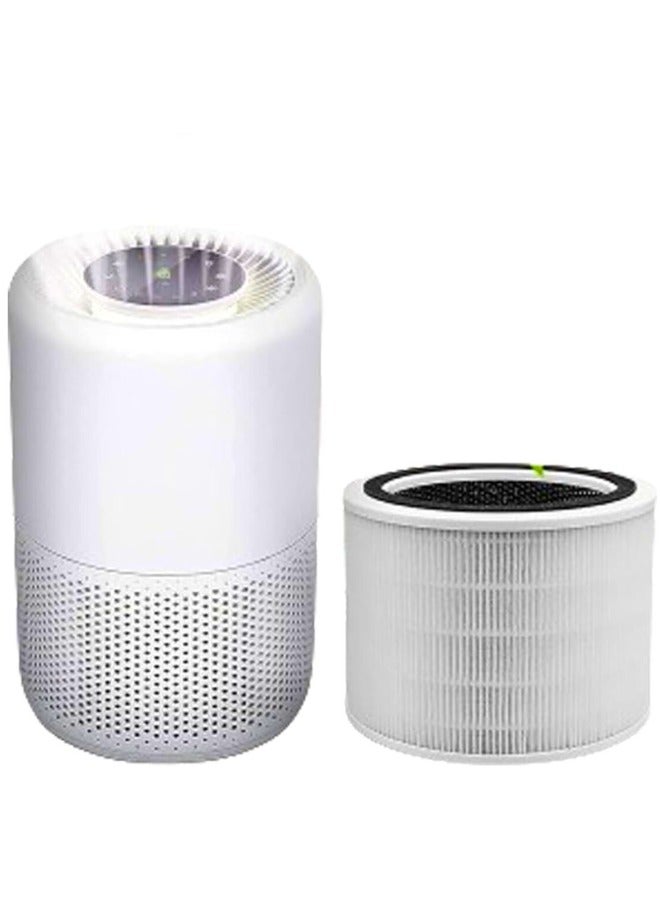 تشيس اب فلتر تنقية الهواء : عبوة من قطعتين 3 في 1 فلتر بديل H13 True HEPA والكربون النشط متوافق مع فلتر تنقية الهواء - Image 2