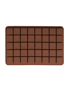 KARP Silicone Candy Mold Cavity, 40 Cavity Square Flexible and Easy to Release Chocolate Mold for Homemade Caramels, Jelly, Gummy, Ice Cube, Truffles - Multicolor- Qty- 1